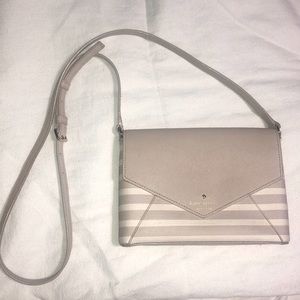 Kate Spade striped crossbody